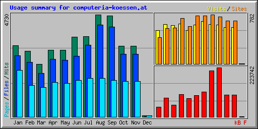 Usage summary for computeria-koessen.at